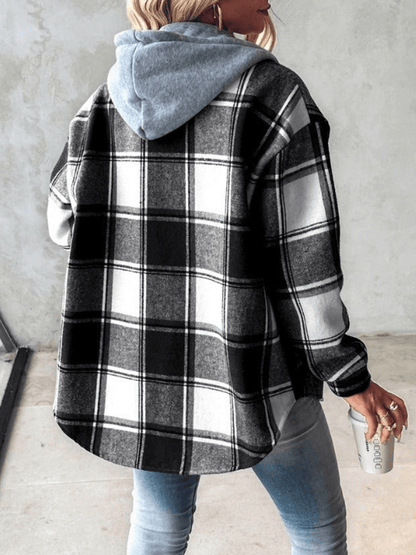 Cyan | Women's Hood Jacket | Winter