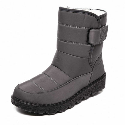 Waterproof and windproof women's snow boots - Warm winter boots for snow and rain