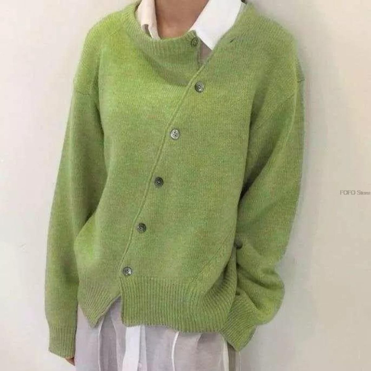 Relaxed Fit Women's Cozy Cardigan Sweater