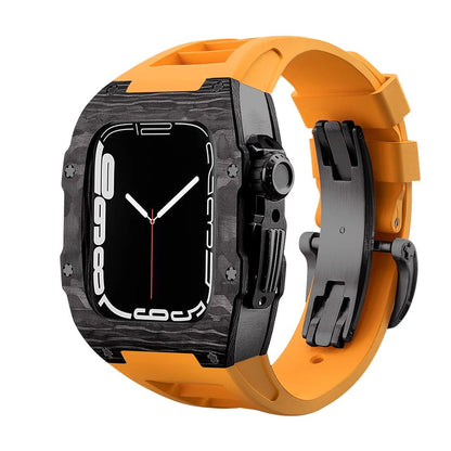 Slim Carbon Fiber Apple Watch Case Cover