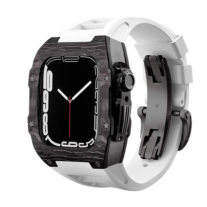 Slim Carbon Fiber Apple Watch Case Cover
