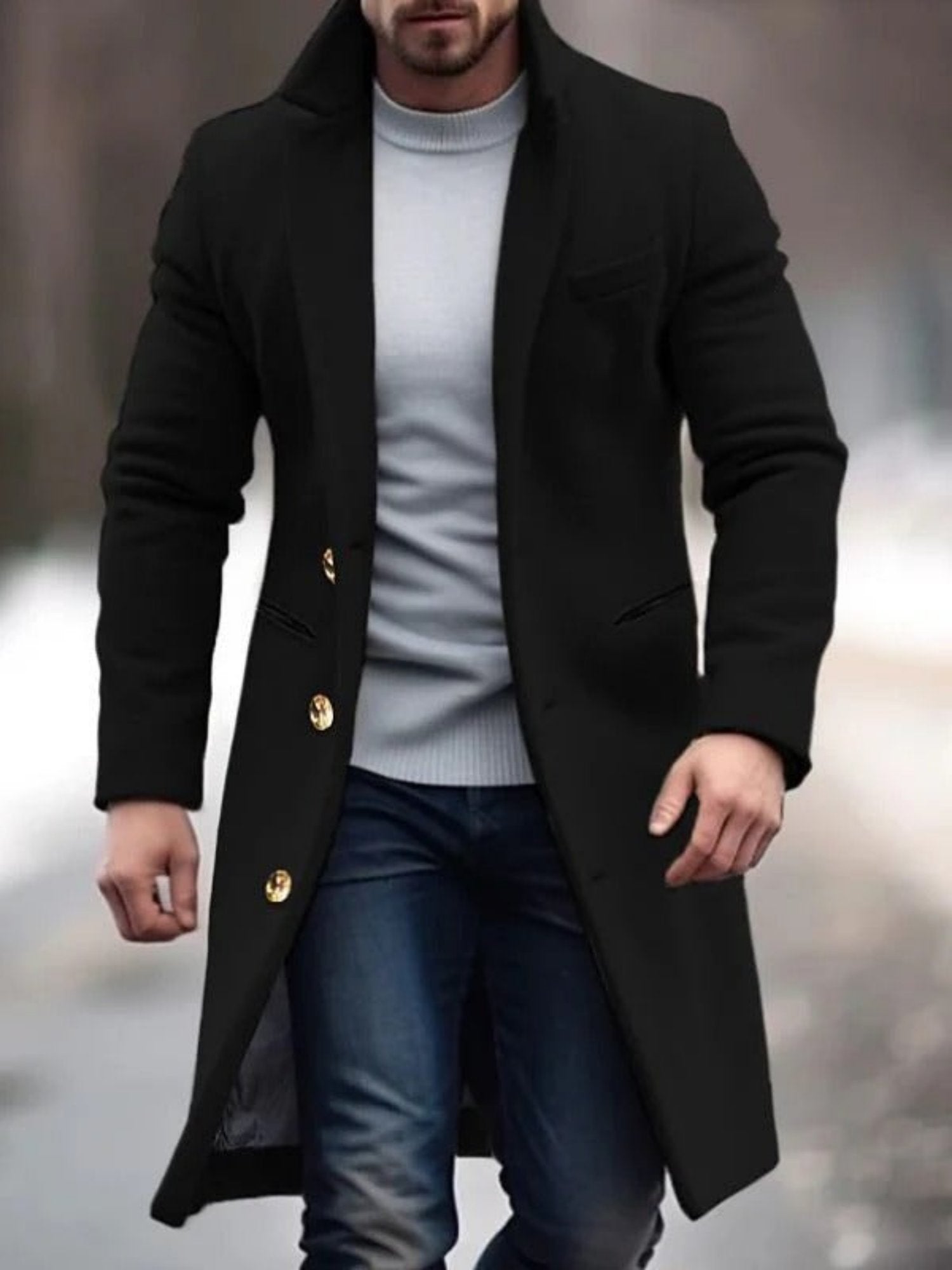 Warm Mens Parka Winter Jacket - BritishElegance