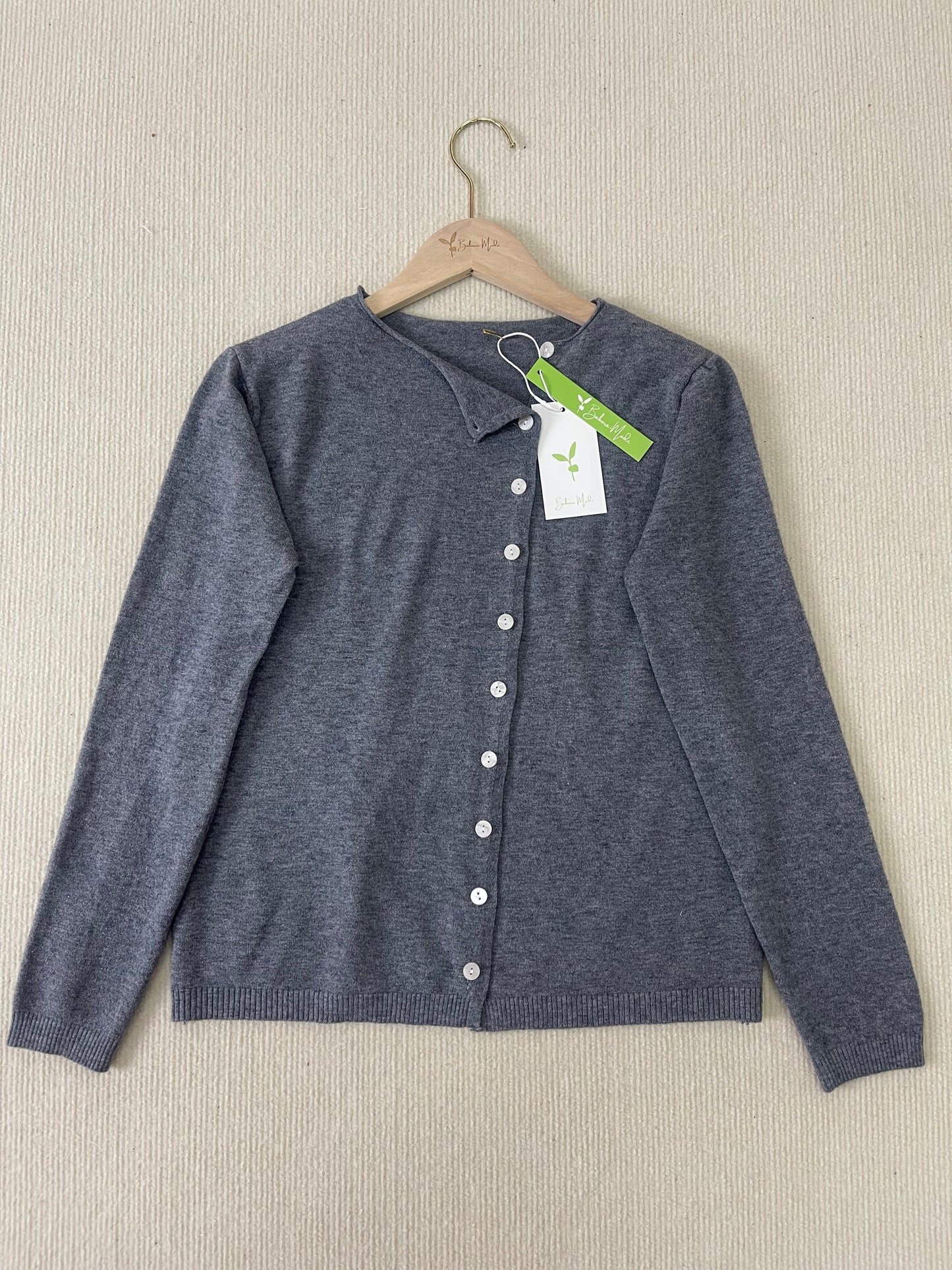 Simple Solid Long Sleeve Jumper - PurStyle