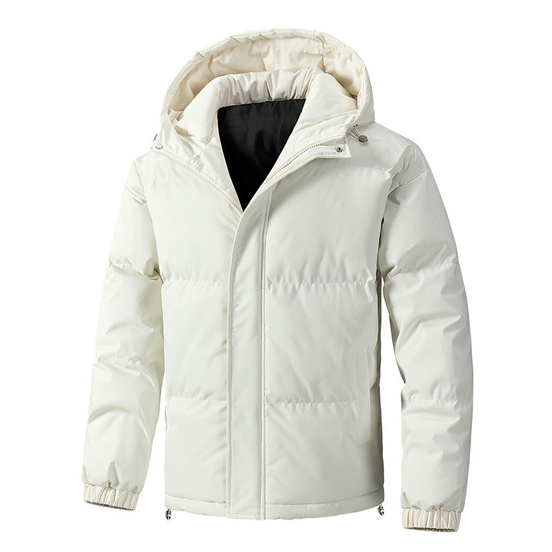 Warm Waterproof Parka Jacket for Men with Hood