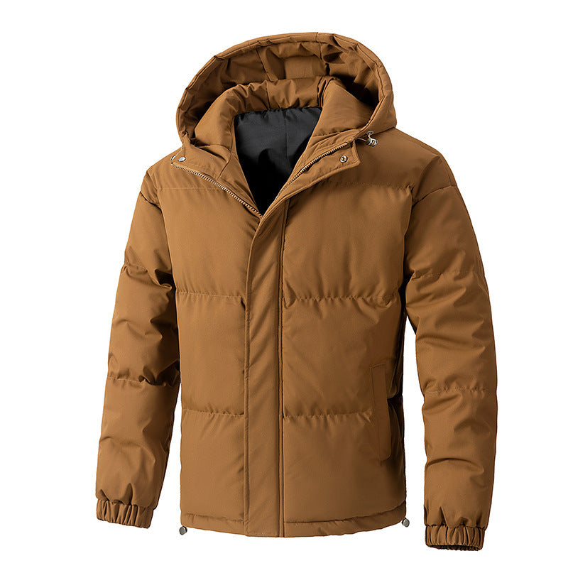 Warm Waterproof Parka Jacket for Men with Hood