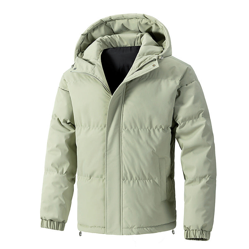 Warm Waterproof Parka Jacket for Men with Hood