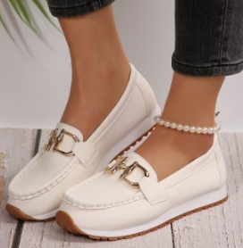 Ladies Slip On Comfortable Loafers Shoes
