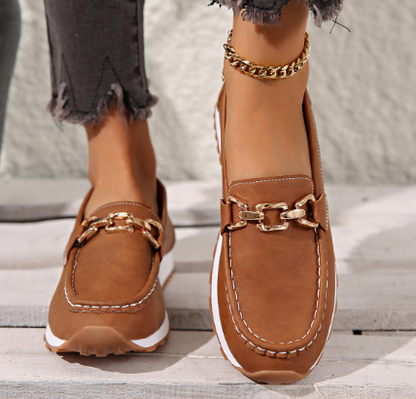Ladies Slip On Comfortable Loafers Shoes