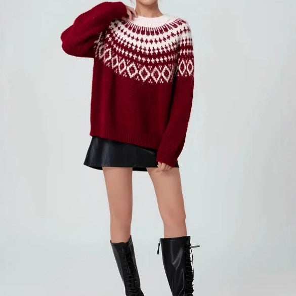 Christmas New Year Pullover Sweater