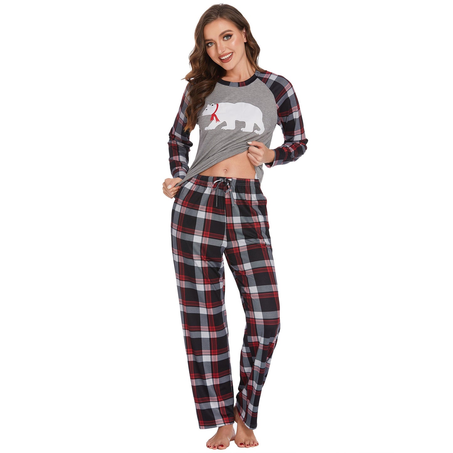 Christmas Print suit Pajamas