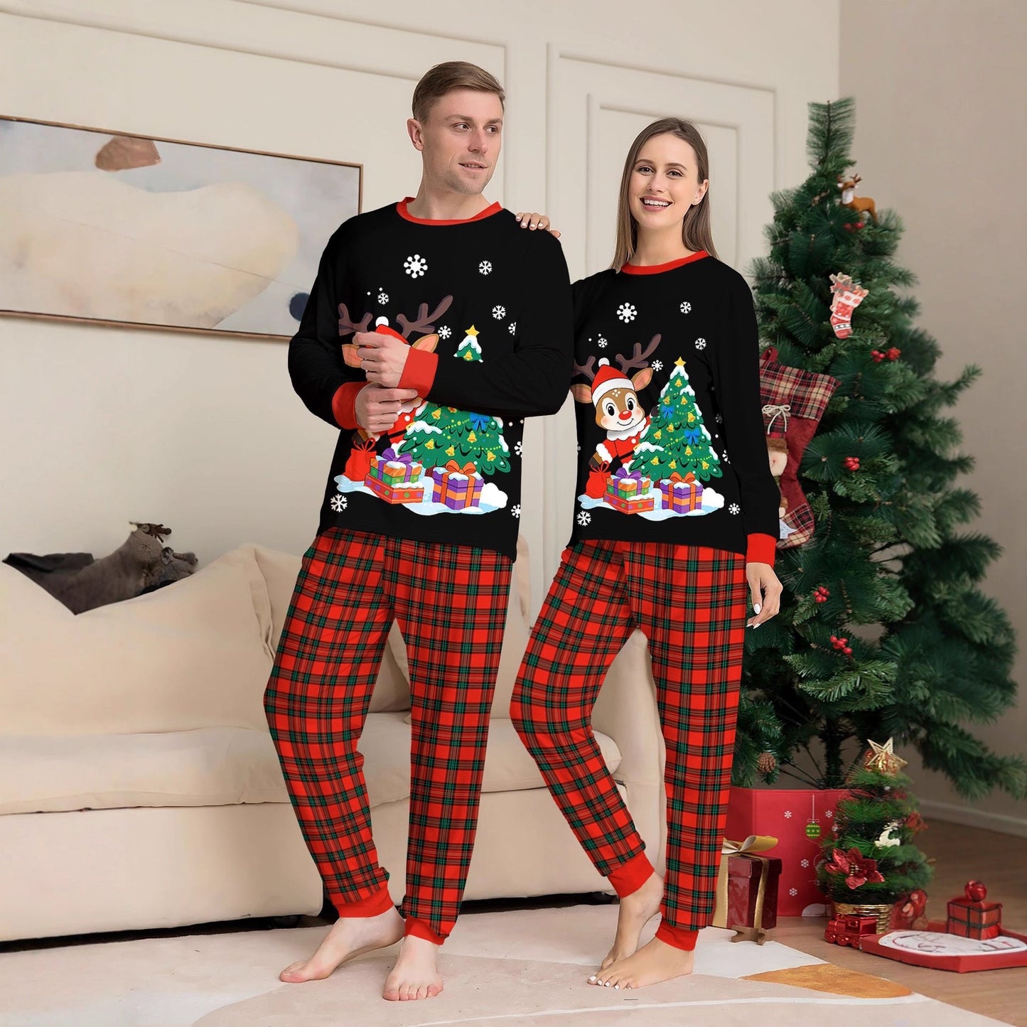 Christmas Parent Pajamas Set