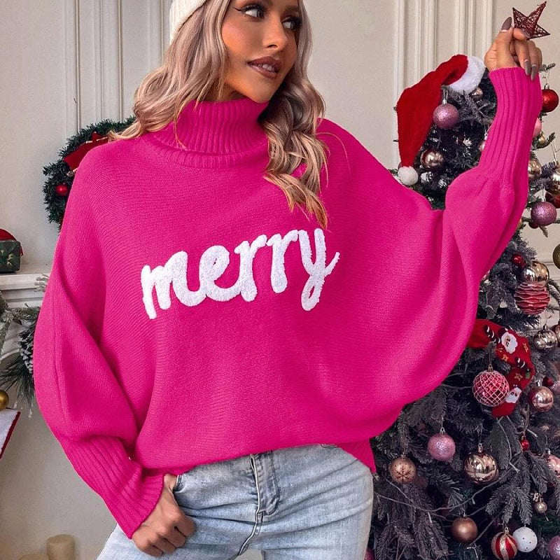 Christmas turtleneck sweater