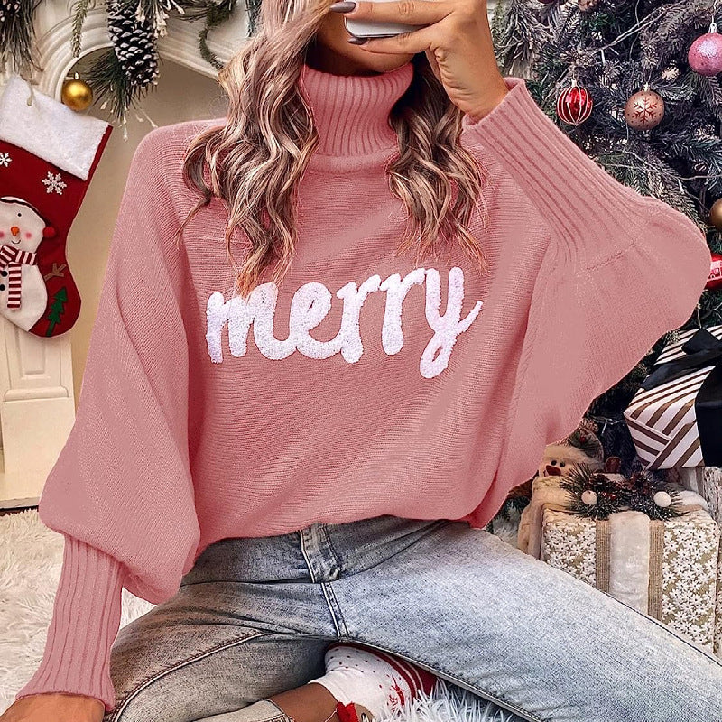 Christmas turtleneck sweater