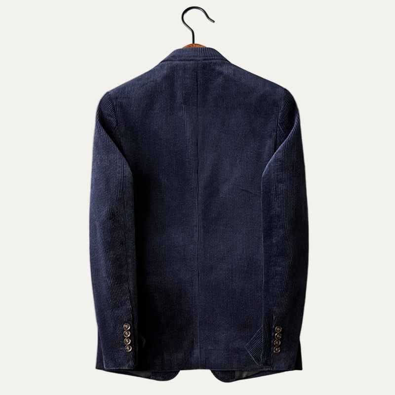 Men’s Corduroy Single Breasted Blazer