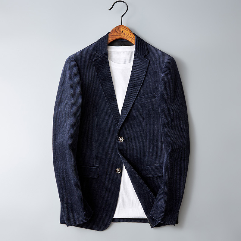 Smart Men’s Corduroy Blazer - Vincent