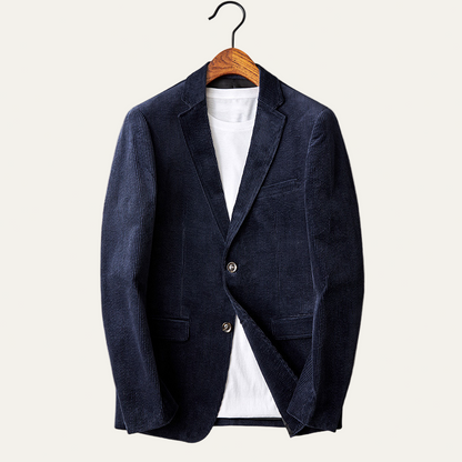 Men’s Corduroy Single Breasted Blazer