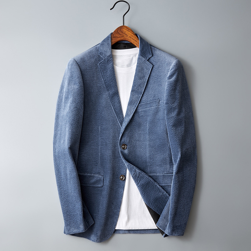 Smart Men’s Corduroy Blazer - Vincent