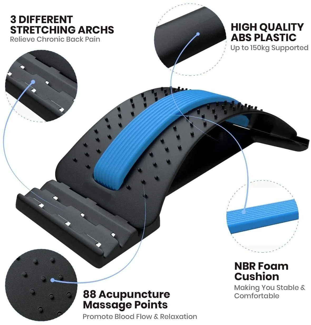 Posture Corrector Back Stretching Device - BritishElegance