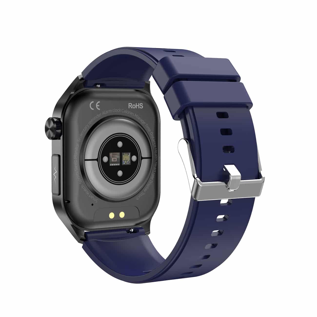 Smartwatch with ECG, Blood Sugar, and Blood Pressure Monitoring – HealthSync