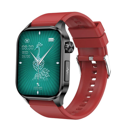 Smartwatch with ECG, Blood Sugar, and Blood Pressure Monitoring – HealthSync