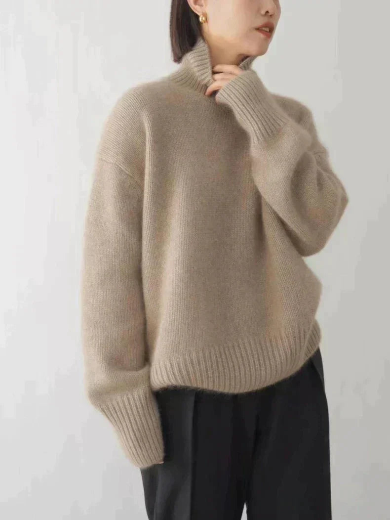 Soft Cashmere Women's Turtleneck - Seraphina