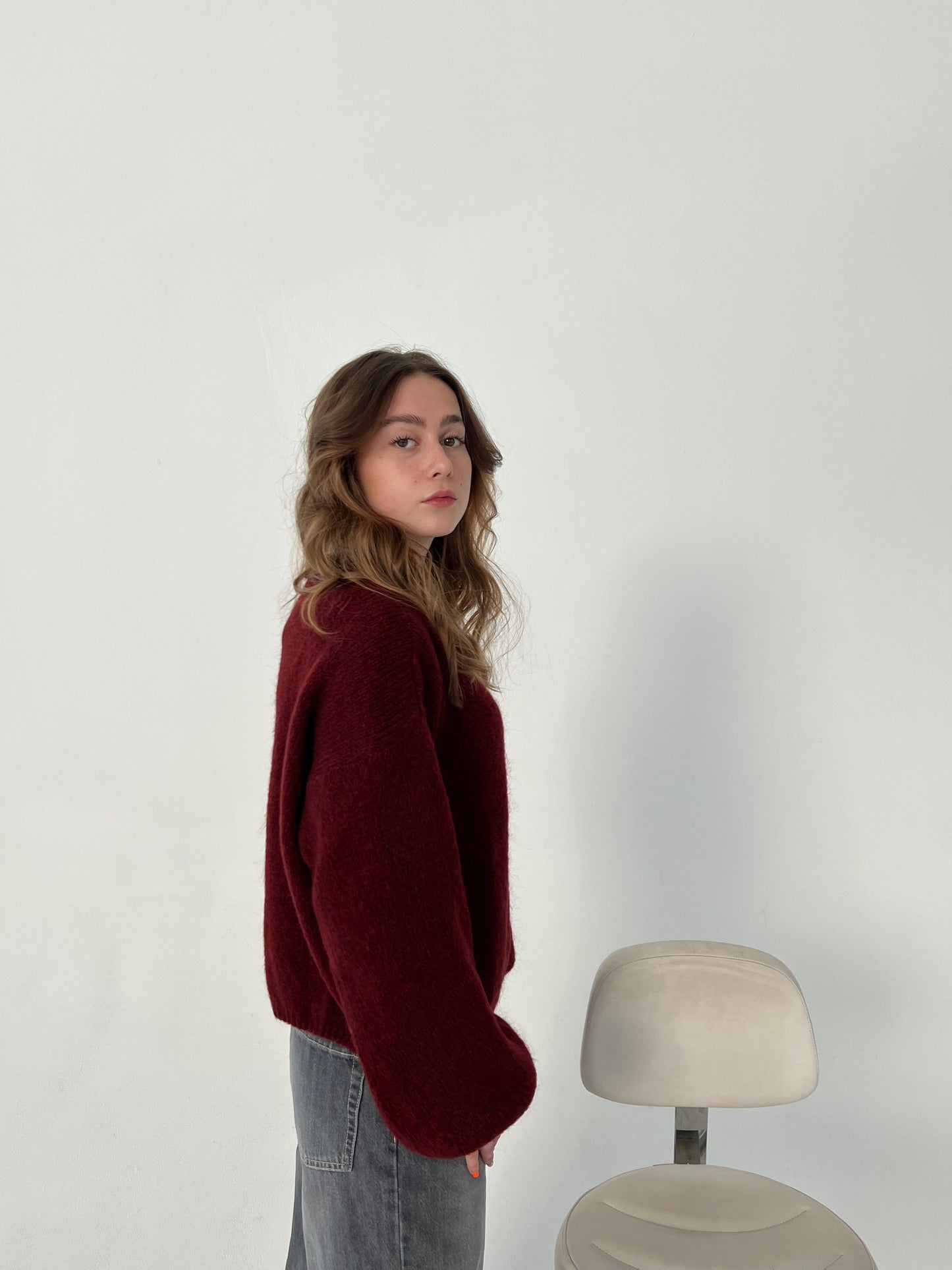 Soft Women's Sweater with Relaxed Fit - Aurena