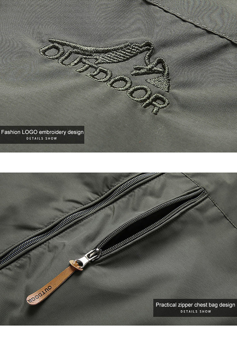 Men’s Waterproof Softshell Hooded Outdoor Jacket
