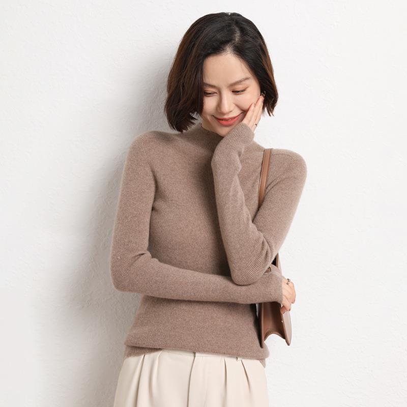 Sophie Knitted Women’s Jumper with Mock Turtleneck