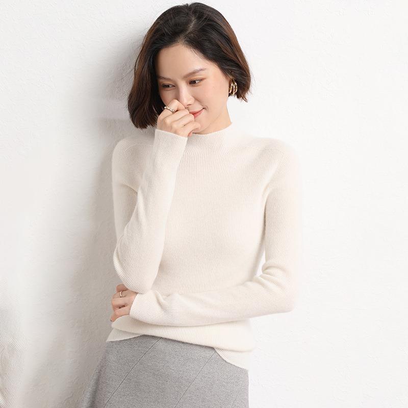 Sophie Knitted Women’s Jumper with Mock Turtleneck