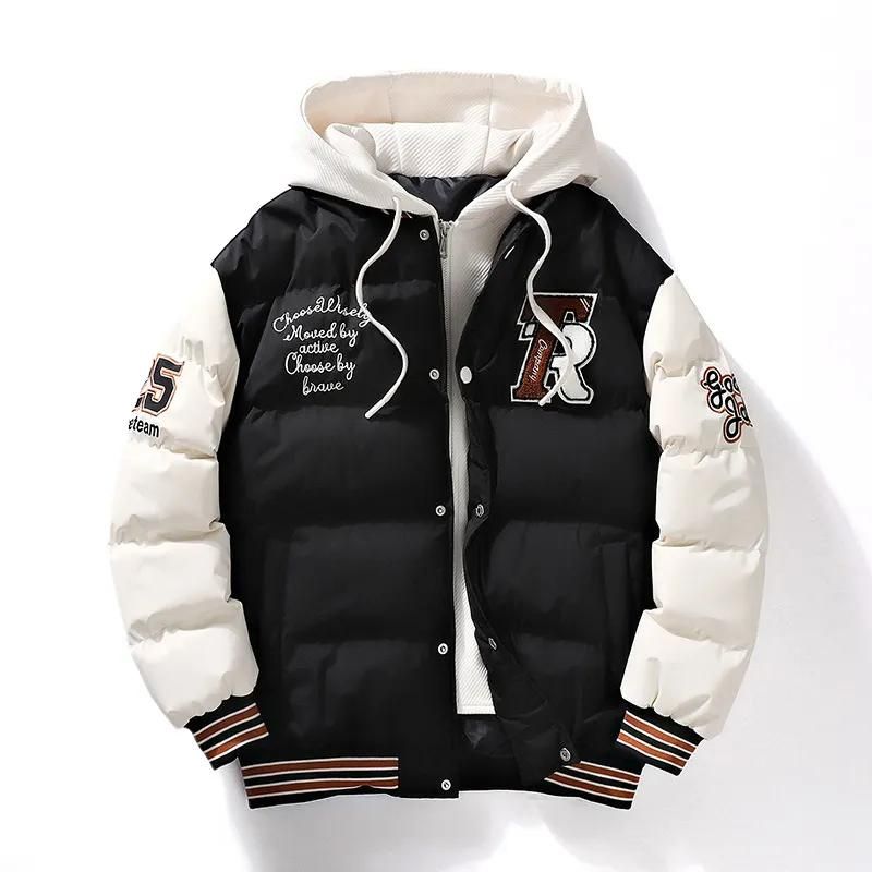 Sporty Men's Winter Jacket with Hood - Ragnar