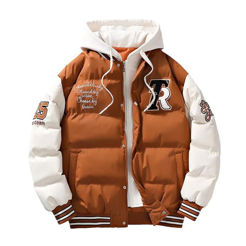 Sporty Men's Winter Jacket with Hood - Ragnar