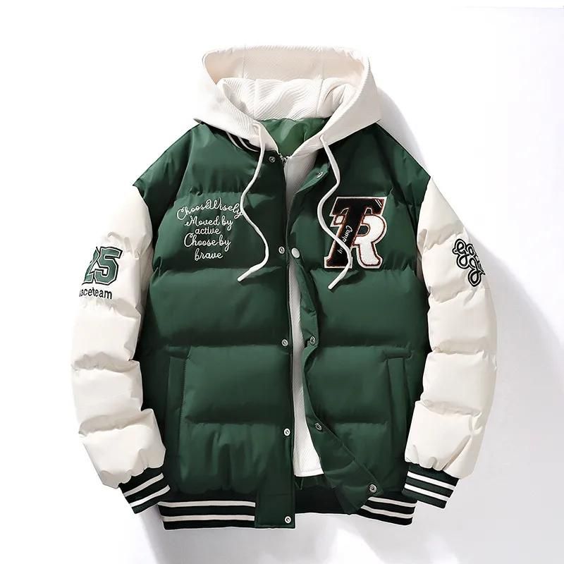 Sporty Men's Winter Jacket with Hood - Ragnar