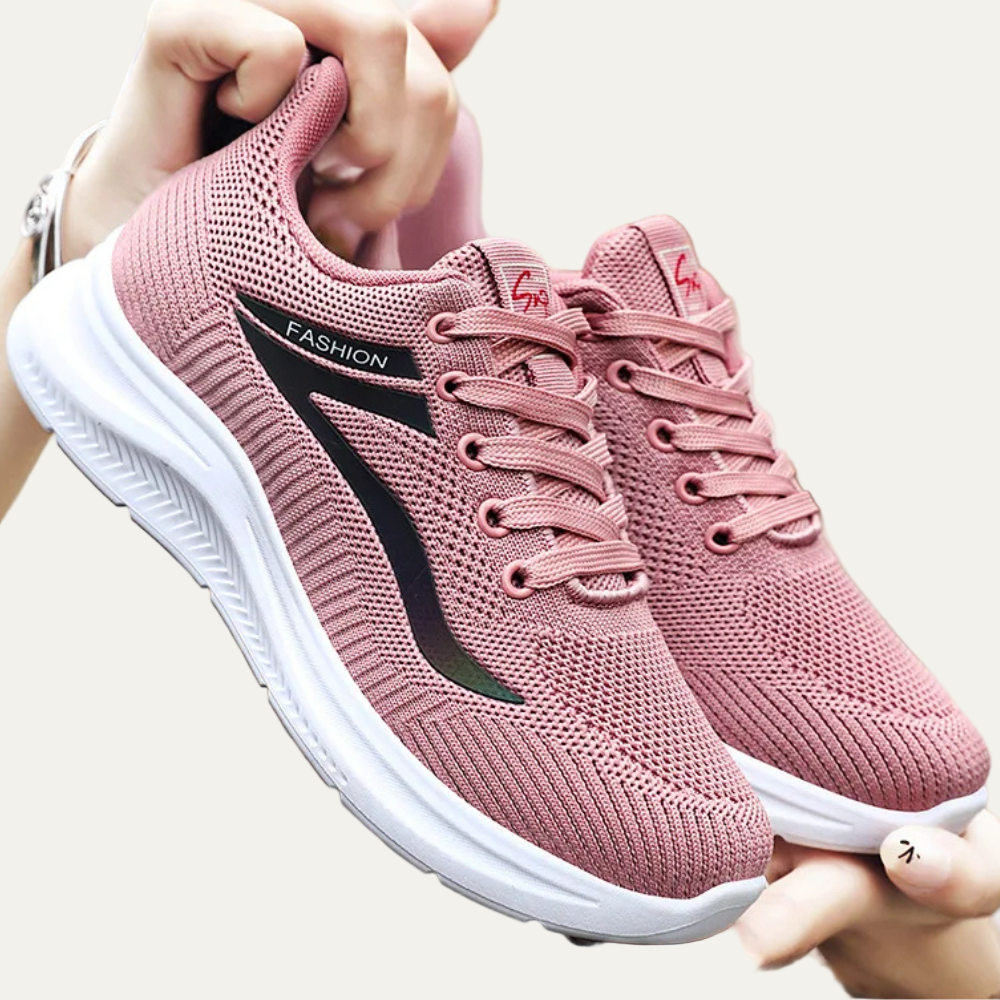 Men’s Lightweight Knit Upper Athletic Running Shoe