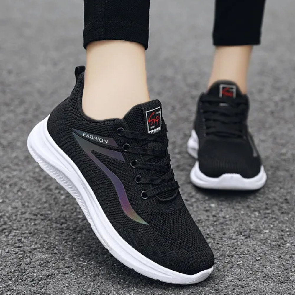 Sporty Orthopedic Women's Walking Shoes - FitWalk