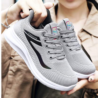 Sporty Orthopedic Women's Walking Shoes - FitWalk