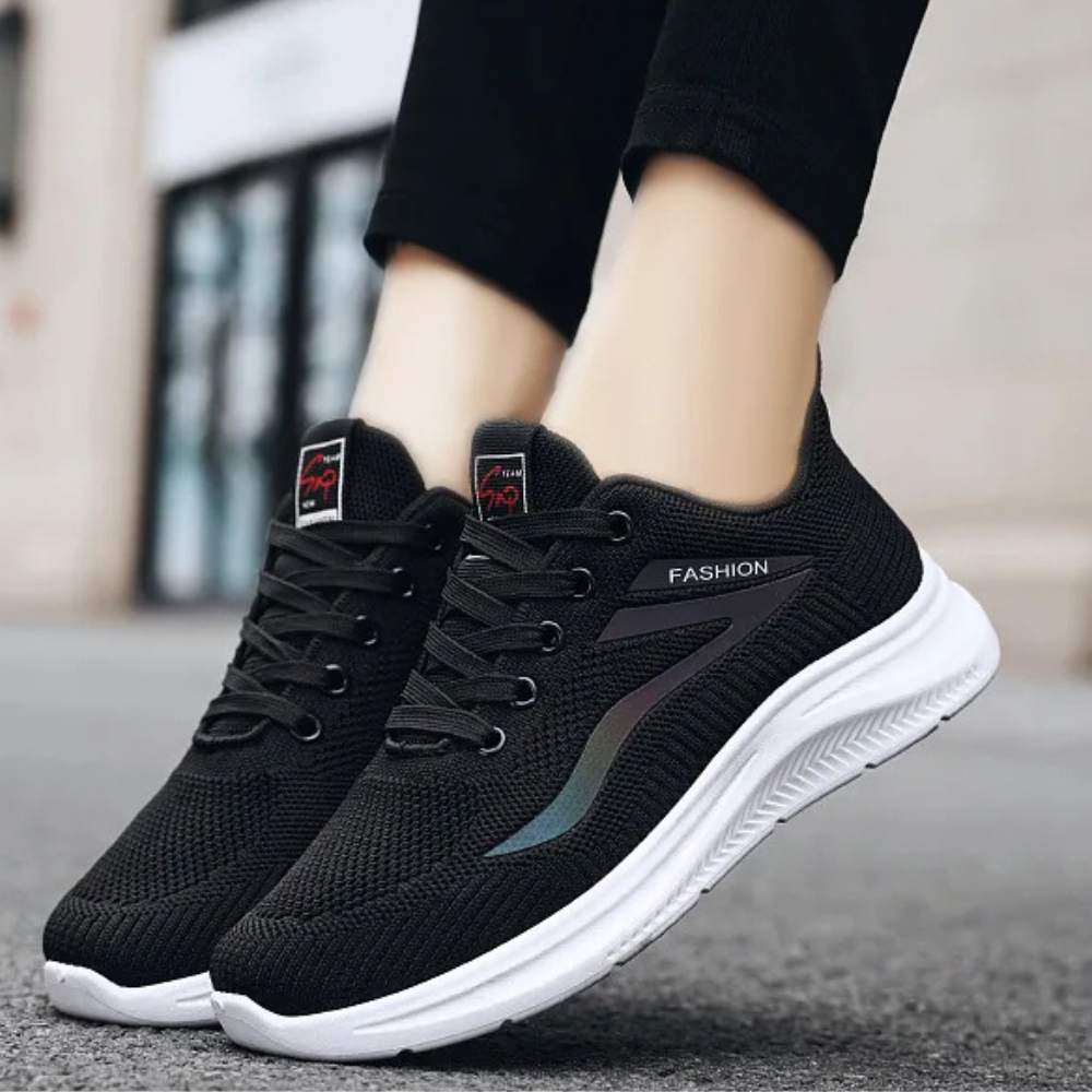 Sporty Orthopedic Women's Walking Shoes - FitWalk