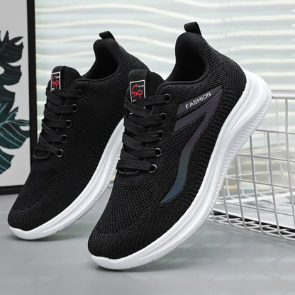 Sporty Orthopedic Women's Walking Shoes - FitWalk