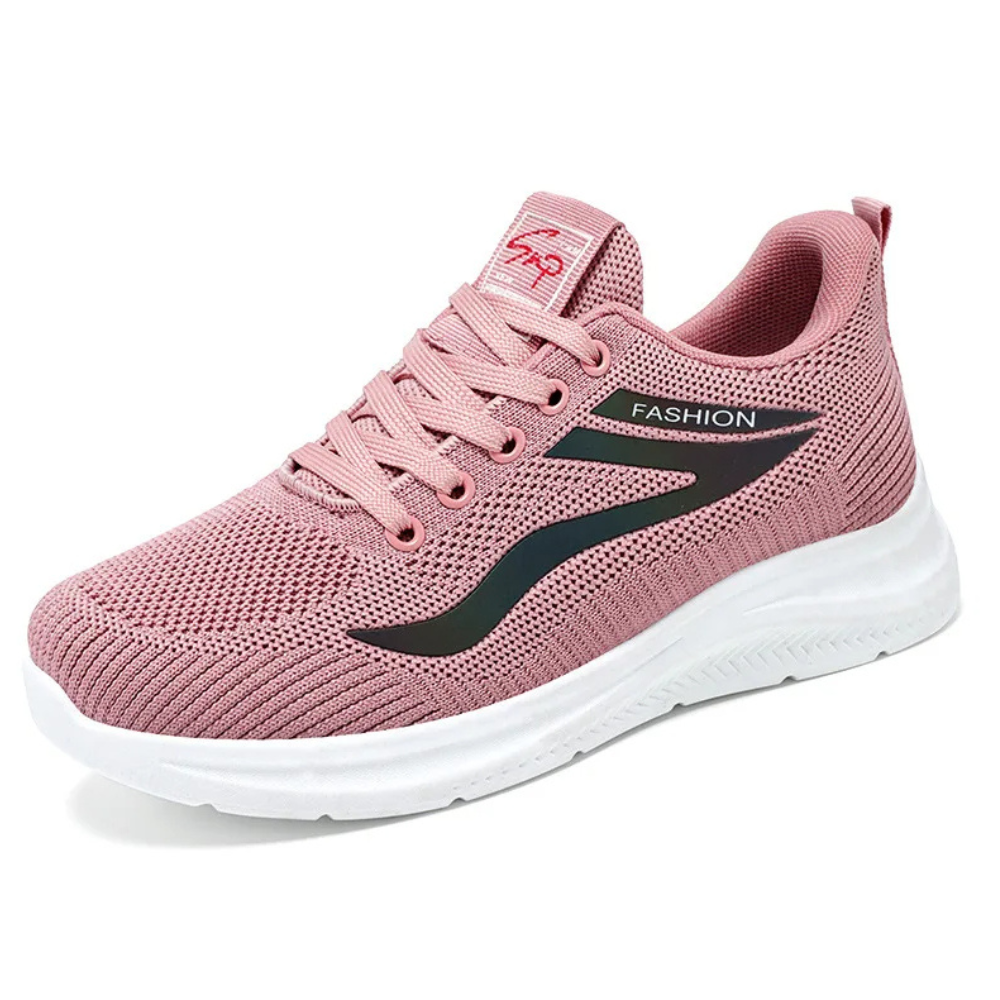 Sporty Orthopedic Women's Walking Shoes - FitWalk