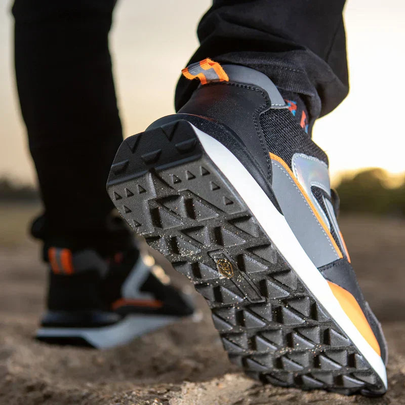 Men’s Modern Mesh Layered Athletic Lifestyle Sneakers