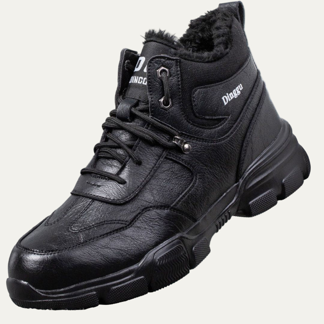 Men’s Fur Lined High Top Cold Weather Work Boot
