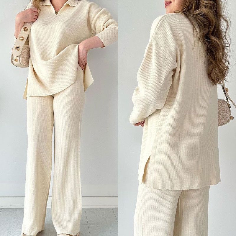 Comfortable Women's Loose Fit Pant Set - BritishElegance
