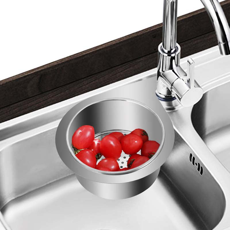 Stainless Steel Kitchen Sink Filter Basket - BritishElegance
