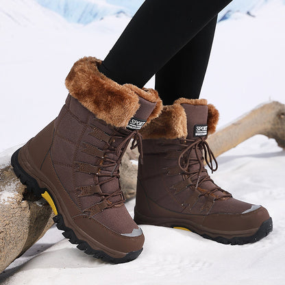 Marina - Warm winter boots with waterproof protection