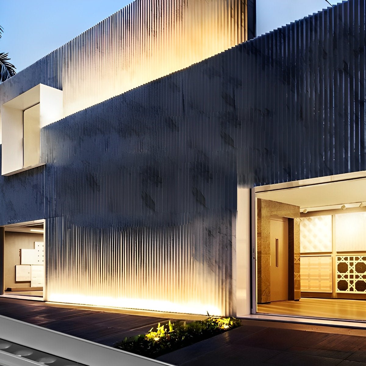 Bright LED Outdoor Wall Lights Waterproof Dimmable Aluminum - BritishElegance