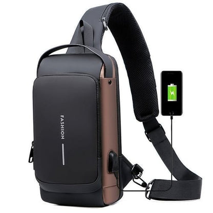 Stylish Anti-Theft Crossbody Bag - Nina