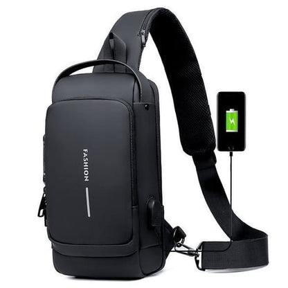 Stylish Anti-Theft Crossbody Bag - Nina