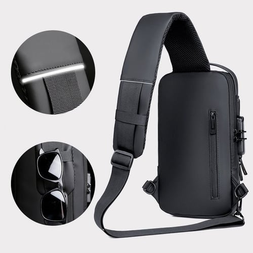 Stylish Anti-Theft Crossbody Bag - Nina