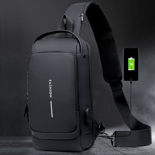 Stylish Anti-Theft Crossbody Bag - Nina