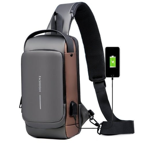 Stylish Anti-Theft Crossbody Bag - Nina