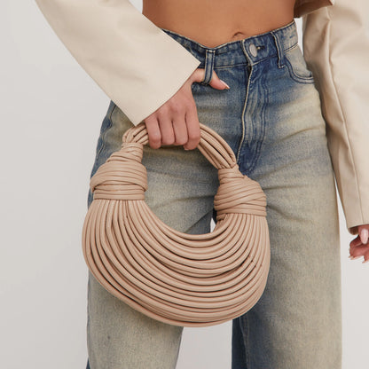 Stylish Knotted Shoulder Bag - Kiana
